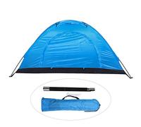 Joyzan Hiking Tent 1 Person Camping Tent Waterproof One Person Tent Portable Backpacking Tents Lightweight Camping Tents or Beach Motorcycle Mountaineering Travel(Blue)