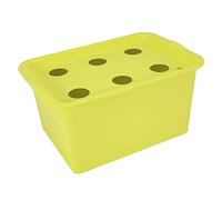 Joyzan Hydroponic Grow Kit, 6 Holes Herb Gardening Growing System Soil Free Cultivated Planting Equipment Plants Germination Vegetable DIY Tool for Fruit Melons Cucumber Tomato Pepper Mint(Green)