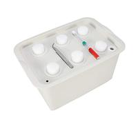 Joyzan Hydroponic Planting Box, Plant Grow System Indoor Herb Garden Container Kit Cabinet Site Bubble Planters Pots Germination Hydroponics Growing Outdoor Nursery Holes for Balcony Parterre Home