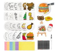 Joyzan Magic Puffy Paint, 3D Foam Texture Painting Kit Textured Drawing Set