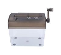 Joyzan Manual Paper Shredder, Desktop Micro Cross Cut Dust Box Portable Hand Crank Shredder with Handle Mini Documents Papers Cutting Tool Compact Structure Simple Operation for Office Home School