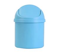 Joyzan Mini Trash, Table Waste Bucket Small Garbage Can Desktop Paper Rubbish Trashs Holder Tea Bag Bin Lid Cosmetic Pen Countertop for Home Living Room Kitchen Bedroom Bathroom Office Dressing Tables