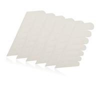 Joyzan Silk Nail Wrap, Self Adhesive Protector Stickers 6pcs Repair Protection Reinforce UV Gel Nail Tool Edge Strip Cover Wrapping Bandage Tape Strong Extension Fiberglass Strengthen for Women Girls