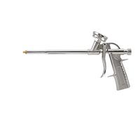 Joyzan Spray Foam Gun, Aluminum Non Stick Foam Applicator Gun Long Nozzle High Precision Greater Yield PU Insulating Applicator Tool for Filling Sealing