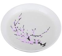 Joyzan Temperature Color Changing Cup, Plum Blossom Cup 70ml Ceramic Flower Display Tea Bowl Thermochromic Heat Sensitive Mug for Hot and Cold Drinks Novelty Shift Household Supplies Home Office