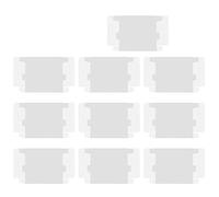 Joyzan Transparent Cartridge Cover, 10pcs Plastic Nes Box Protector Game Card Storage Case Protective Anti Dust Replacement Clear Full Housing Shell Organizer for Gameboy GBA Boxed Protection