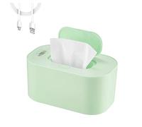 JOYZMDOLS Wipe Warmer with Digital Display,Large Capacity Wipes Dispenser, 3 Mode 40-60 °C Adjustable of Temperature Heating Control,Warms Quickly and Evenly, Comfort and Safety for Baby (Green)