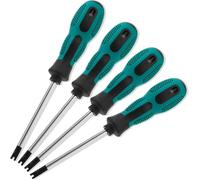 JOZMMZEOOA 4-Piece U Screwdriver Set U1.7/2.0/2.3/2.6.75 mm Precision Screw Drivers Set Multifunctional Magnetic Chrome Vanadium Steel Hand Screw Drivers Anti-Slip Repair Tool