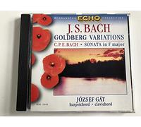 Jozsef Gat - J. S. Bach: Goldberg Variations / C. P. E. Bach: Sonata in F major