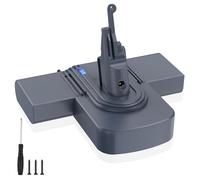 JOZZVE V8 Replacement Battery for Dyson, 21.6 V Li-Ion Battery Compatible with Dyson SV10 V8 Animal Motorhead Fluffy Absolute Carbon Fibre Handheld Vacuum Cleaner with Screwdriver + 3 Screws