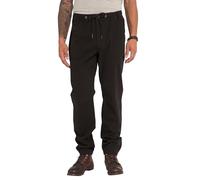 JP 1880 Men's Flexnamic Pull-On Trousers, Twill, Modern Fit, Large Pockets, Up to 8 XL, Black, 4XL