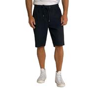 JP 1880 Men's Bermuda, Flexnamic, Elastic Waistband, 4 Pockets Trouser, Dark Navy, 5XL