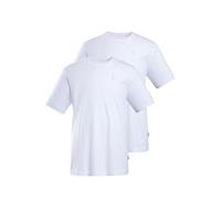 JP 1880 Men's Big & Tall 2-Pack Basic Short Sleeve Tees White, White XXXX-Large 702637 20-4XL