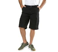 JP 1880 Men's Big & Tall Eco Friendly Chino Shorts Black 62 717028 10-62