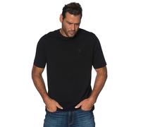 JP 1880 Men's Big & Tall Everyday Crew Neck T-Shirt Black Large 702558 10-L
