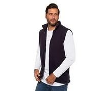JP 1880 Men's Big & Tall Fleece Vest Navy XXXX-Large 723305 70-4XL