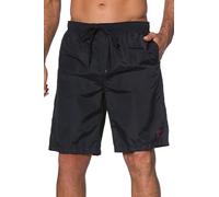 JP 1880 Men's Big & Tall Qick Dry Swim Shorts Black XXXXX-Large 702526 10-5XL