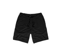 JP 1880 Men's Big & Tall Soft Summer Sleep Shorts Black XXXX-Large 708405 10-4XL