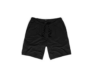 JP 1880 Men's Big & Tall Soft Summer Sleep Shorts Black XXXXX-Large 708405 10-5XL