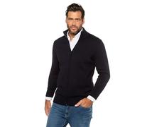 JP 1880 Men's Big & Tall Zip Front Classic Cardigan Navy X-Large 717032 76-XL