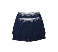 JP 1880 Men's Boxershorts FLEXNAMIC, 2er-Pack Boxer Shorts, Nachtblau, 10 Große Größen