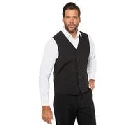 JP 1880 Men's Business Vest Zeus Flexnamic Quilted, Charcoal, 62