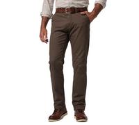 JP 1880 Men's Chino, Elastikbund, Regular Fit, Bis Gr. 70/35 5 Pockets, Dark Olive, 46W x 36L