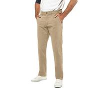 JP 1880 Men's Chino, Elastikbund, Regular Fit, Bis Gr. 70/35 5 Pockets, Sand, 46W x 36L