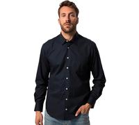 JP 1880 Men's Hemd, Langarm, Kentkragen, Modern Fit, Bis 8 XL, Tall Shirt, Navy Blue, 5XL