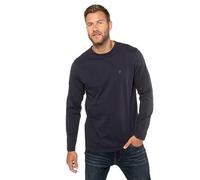 JP 1880 Men's Jp1880 Langarmshirt, Basic, Oeko-tex, Bis 8 XL T-Shirt 1/2, Dark Navy, 8XL