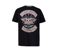 JP 1880 Men's T-Shirt Bandshirt Aerosmith Half Sleeve, Dark Navy, 3XL