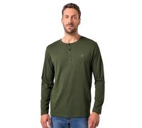 JP 1880 Men's Large Sizes Plus Sizes Menswear L-8XL Henley, Basic Shirt, Long Sleeve, Button Placket, up to 8XL