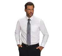 JP 1880 Men's Jp1880 Hemd, Flexnamic, Kentkragen, Modern Basic Fit, Bis 7 XL Shirt, Snow White, 3XL