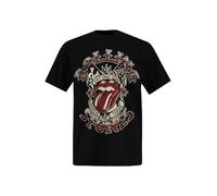 JP 1880 Men's T-Shirt Rolling Stones, Black, 3XL