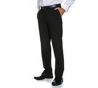 JP 1880 men's large sizes plus sizes menswear L-8XL trousers, business, FLEXNAMIC®, modular Zeus, Black 52 70553310-52