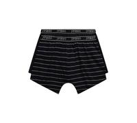 JP 1880 Men's Mid-Pants FLEXNAMIC, Oeko-TEX, 2er-Pack, Unterhose Boxer Shorts, Schwarz, XXL