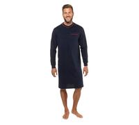 JP 1880 Men's Nightgown Pajamas, Dark Navy, XL