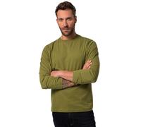 JP 1880, Men's Plus Size Long Sleeve Shirt, Cactus, 3XL