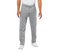 JP 1880 Men's Plus Sizes Menswear L-8XL Jogging Bottoms, Basic, Straight Cut, Basic Fit, up to 8XL 702635, Grey Melange, 3XL