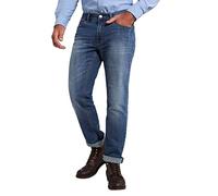 JP 1880 Men's Plus Sizes Menswear Super Stretch Jeans, 5-Pocket Distressed Look, Straight Fit, Destroyed 711564