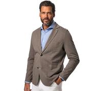 JP 1880 Men's Sweatsakko, Aufgesetzte Taschen Jackets, Ash Brown, 6XL