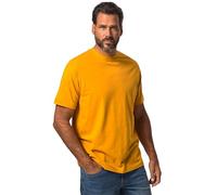 JP 1880 Men's T-Shirt, Basic, Rundhals, Gekämmte Baumwolle, Bis 8XL, Curry, 3XL