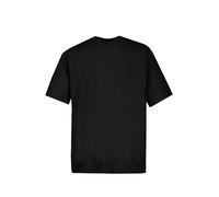 JP 1880 Men's T-Shirt Rundhals Mit Bund, Schwarz, 8XL