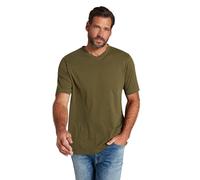 JP 1880 Men's T-Shirt, V-Ausschnitt, bis 8XL T-Shirt, Avocado Branch, 4XL