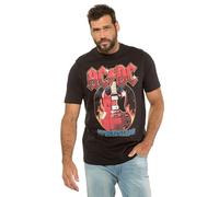JP 1880 Menswear Big & Tall Plus Size L-8XL ACDC Let There Be Rock Cotton Tee 720232