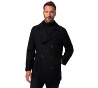 JP 1880 Menswear Big & Tall Plus Size L-8XL Caban, Wool Blend, Double-Breasted, up to 8 XL Navy Blue XXX-Large 831594130-3XL