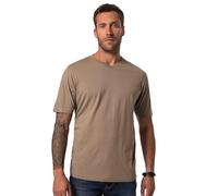 JP 1880 Menswear Big & Tall Plus Size L-8XL Classic Short Sleeve V-Neck Tee Light Brown XX-Large 702415337-XXL