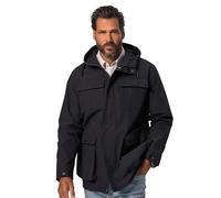 JP 1880 Menswear Big & Tall Plus Size L-8XL Rain Jacket, Waterproof, Concealed Zip, up to 8 XL Navy Blue 8XL 828706130-8XL