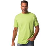 JP 1880 Menswear Big & Tall Plus Size L-8XL T-Shirt, Basic, Round Neck, Combed Cotton, up to 8XL May Green XXXXX-Large 702558416-5XL