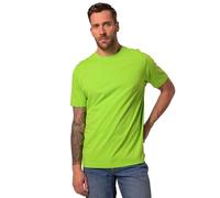 JP 1880 Menswear Big & Tall Plus Size L-8XL T-Shirt, Basic, Round Neck, Combed Cotton, up to 8XL Pale Green 8XL 702558429-8XL